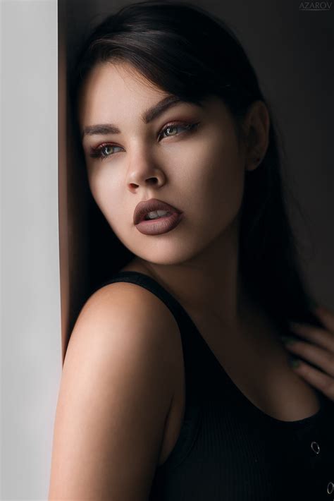 Wallpaper Women Model Face Portrait Mikhail Azarov 901x1350 Wallpapermaniac 1203775