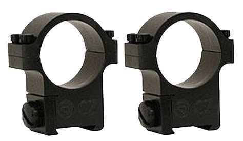 Cz 527 1 Scope Ring Mounts Black Kc Small Arms