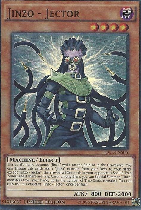 A secret rare from pharaoh's servant. Top 10 Cards You Need for Your Jinzo Deck in Yu-Gi-Oh | HobbyLark