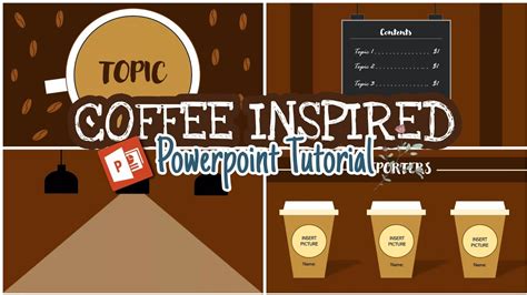 Coffee Inspired Powerpoint Tutorial Powerpoint Template Charlz Arts