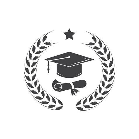 Graduation Cap Diploma Vector Illustration Design 21513189 Vector Art