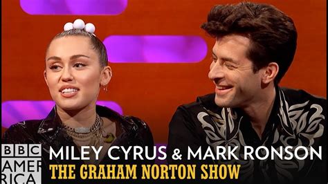 Miley Cyrus And Mark Ronson Are At The Right Moment The Graham Norton