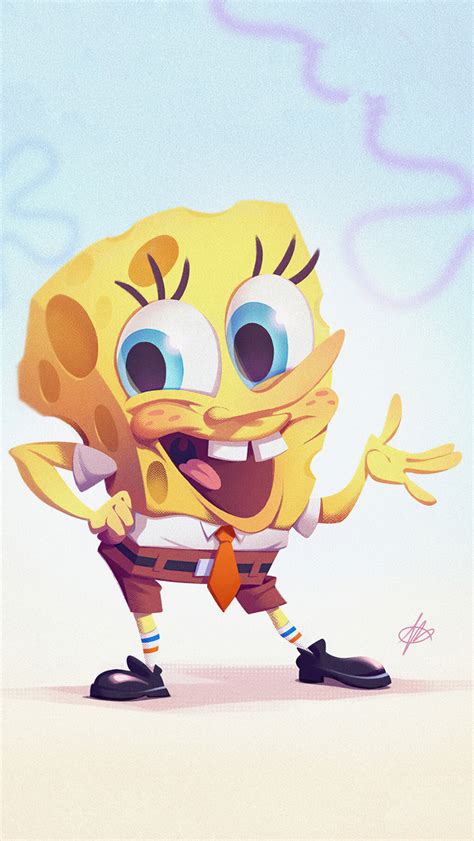 640x1136 Spongebob Art 4k Iphone 55c5sse Ipod Touch Hd 4k