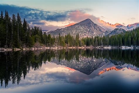 Bear Lake Reflection At Rocky Mountain National Park 4k Wallpaperhd