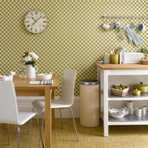 15 Modern Kitchen Designs With Geometric Wallpapers Rilane