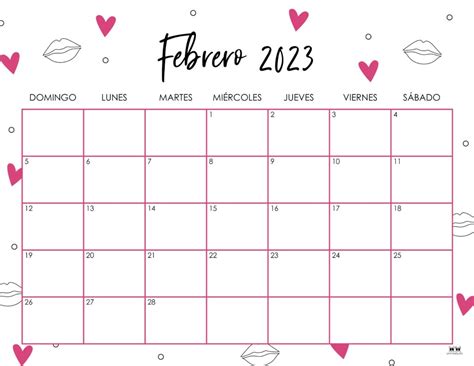 February 2023 Calendar Wallpapers Wallpaper Cave