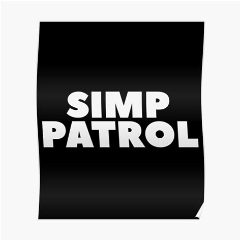Simp Posters Redbubble