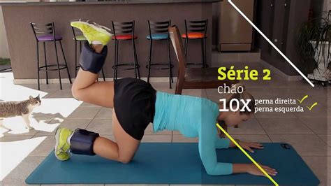 Ginástica Em Casa Com Lu Oliveira Treino Posterior De Coxa Youtube