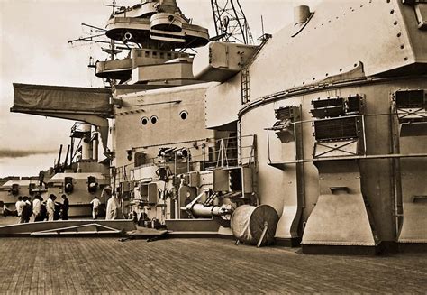 German Battleship Bismarck Battleship Warship Vintage Photos