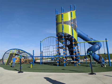 New Playground Opens In Crossings Neighbourhood In West Lethbridge My