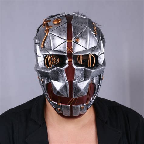 Dishonored 2 Corvo Attano Mask Cosplay Gfrp Masks Adult Halloween