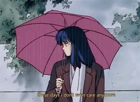 These Days I Dont Even Care Anymore Aesthetic Anime Old Anime