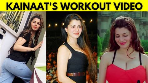 Kainaat Arora Workout Video Grand Masti Actress YouTube