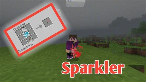 How To Make Sparklers In Minecraft Education Edition