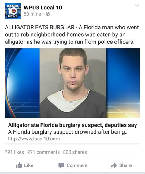 Florida Man In Headlines 25 Times Again Running Amok As Only He Can