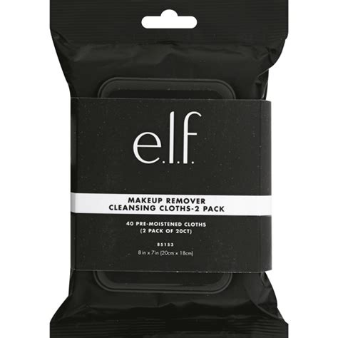 Elf Makeup Remover Cleansing Cloths 2 Pack Buehlers