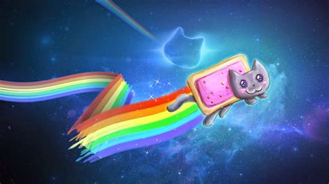 Papel De Parede Desenho Animado Nyan Cat Fabulous Top Wallpapers