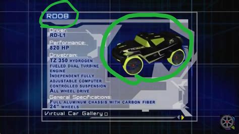 In Meet The Cars V2 Aka The Virtual Car Gallery Rd 05 Is Shown Instead Of Rd 08 Wierd