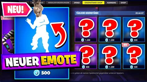 Neuer Esel Emote Wtf Heute Im Shop Fortnite Daily Shop 46 🛒