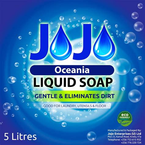 Jojo Liquid Soap Investment Kampala