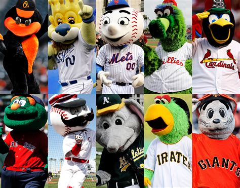 Baseballs Most Popular Mascots