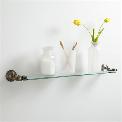 2024 Latest Clear Glass Floating Shelves