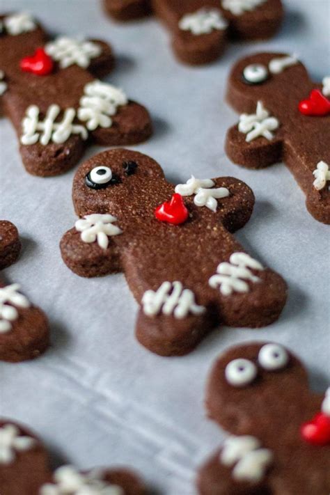 These Chocolate Voodoo Doll Cookies Are Made With A Chocolate Sugar