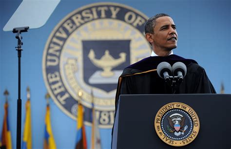 Mega Guide President Barack Obama At University Of Michigan Commencement