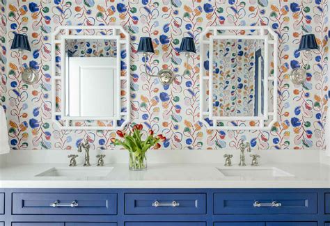 10 Clever Wallpaper Ideas For Small Bathrooms Transform Your Tiny