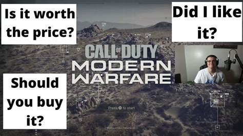 Should You Buy Call Of Duty Modern Warfare Impressions Youtube