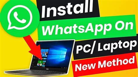 How To Install Whatsapp On Windows 10 Laptop In 2022 Official Desktop