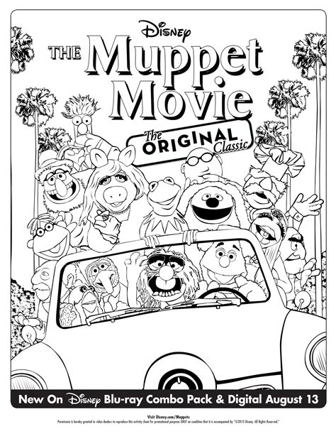 20 Muppets Coloring Pages Color Info