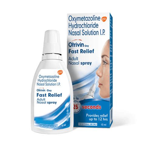 Otrivin Oxy Fast Relief Adult Nasal Spray General Medicines At Best