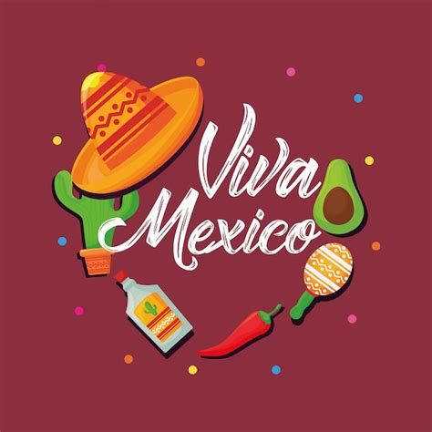 Premium Vector Viva Mexico