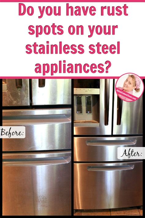 When properly maintained, stainless steel appliances bring real aesthetic value into the home interior. Dealing with Rust Stains on My Stainless Steel Appliances ...