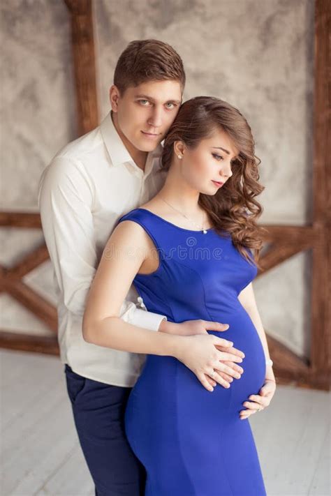 Pregnant Woman And Her Husband Stock Image Image Of Life Belly 77780049