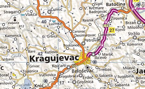 Srbija Auto Karta Gugl Mapa