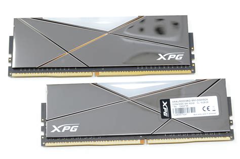 Xpg Spectrix D50 Xtreme Ddr4 5000 Mhz Cl19 2x8 Gb Review A Closer