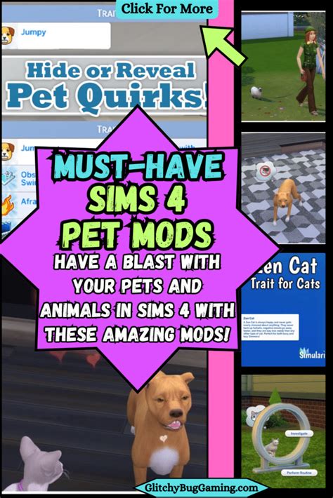 67 Must Have Sims 4 Pet Mods 2023 Create Realistic Pets And Better
