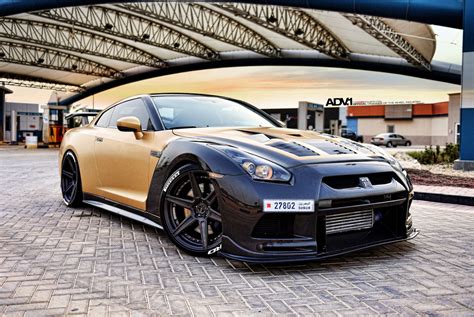The price of nissan skyline gtr r35 modified ranges in accordance with its modifications. Nissan GTR R35 - ADV6 M.V2 SL Wheels