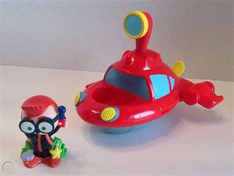 2006 Disney Little Einsteins Rocket Submarine Bath Toy With Scuba Leo