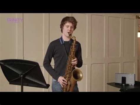 Trinity College London Grade Jazz Saxophone Exam Youtube