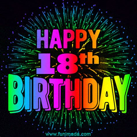 happy 18th birthday animated images and photos finder images and photos finder