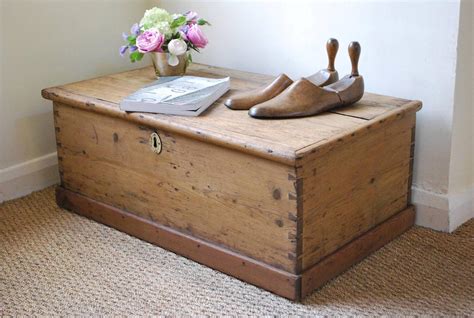 Check out our trunk coffee table selection for the very best in unique or custom, handmade pieces from our shops. vintage rustic pine box chest trunk coffee table