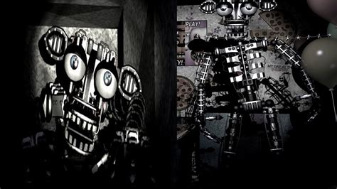 Five Nights At Freddys 2 Endoskeleton Encounter Youtube