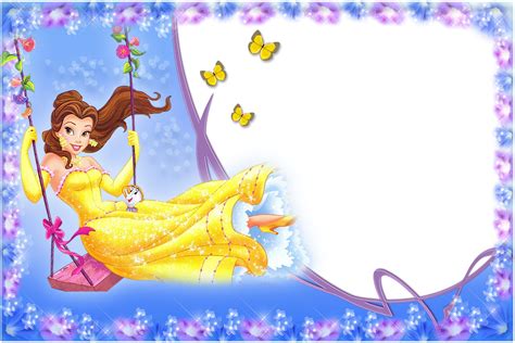 Frames Png Princesas Disney 7 Imagens Para Photoshop