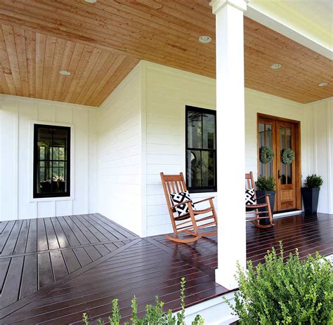 Five Porch Flooring Options Plank And Pillow