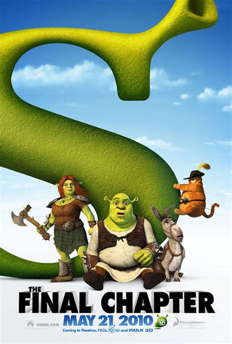 Shrek Forever After 2010 New Movie Posters