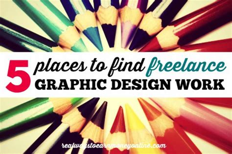 5 Places To Find Freelance Graphic Design Work