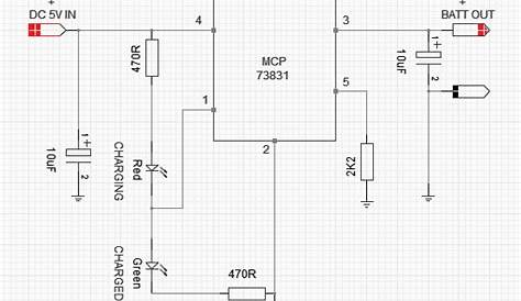 lithium ion battery charger schematic